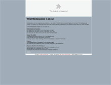 Tablet Screenshot of mediaspaces.uiah.fi